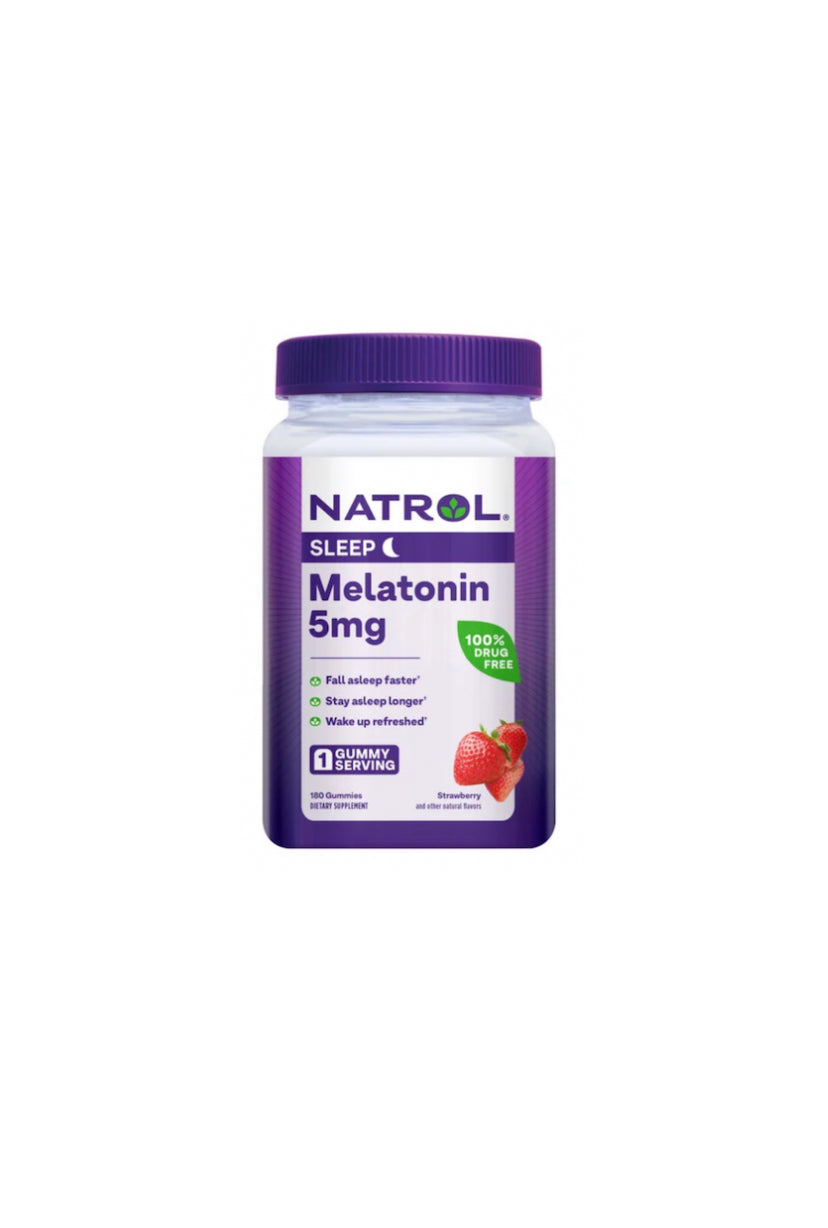 Melatonina 5mg de 60, 90 y 180 gomas