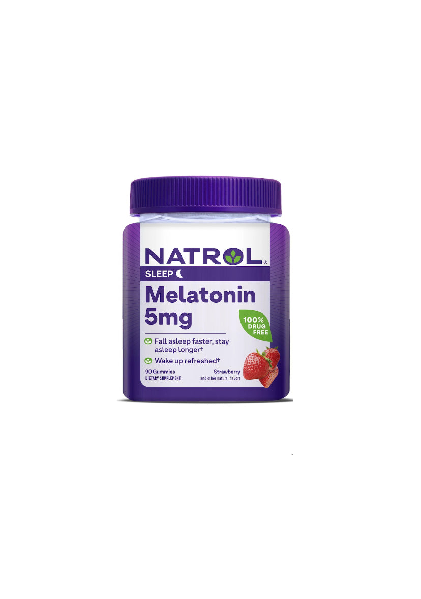 Melatonina 5mg de 60, 90 y 180 gomas