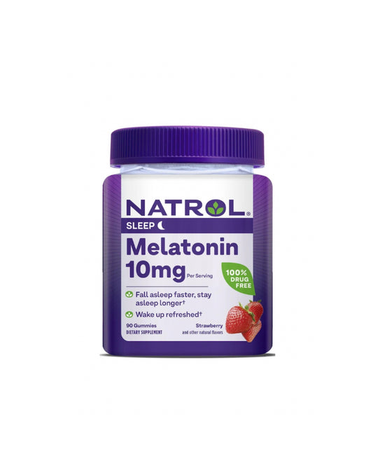 Melatonina 10mg de 60, 90 y 140 gomas